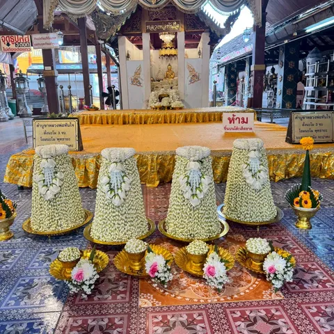 พานมะลิแก้บนหลวงพ่อทันใจ ผลงานร้านมะลิแก้บน คุณหล้า 59 (2)